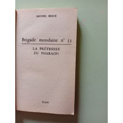 La pretresse du pharaon - brigade mondaine n° 33