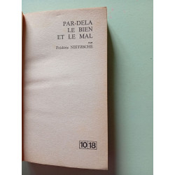 Par dela le bien et le mal