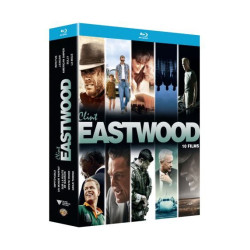 Clint eastwood - coffret blu ray 10 films [blu-ray] (NEUF SOUS...