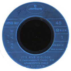It's Five O'clock b/w Funky Mary