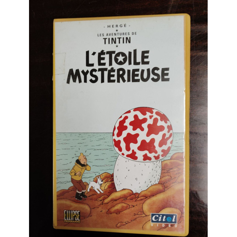 VHS - Les Aventures de Tintin - L'Étoile mystérieuse