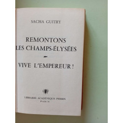 Remontons les Champs-Élysées