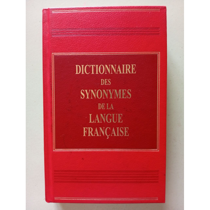Dictionnaire des synonymes de la langue française
