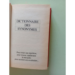 Dictionnaire des synonymes de la langue française