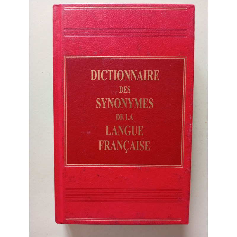 Dictionnaire des synonymes de la langue française