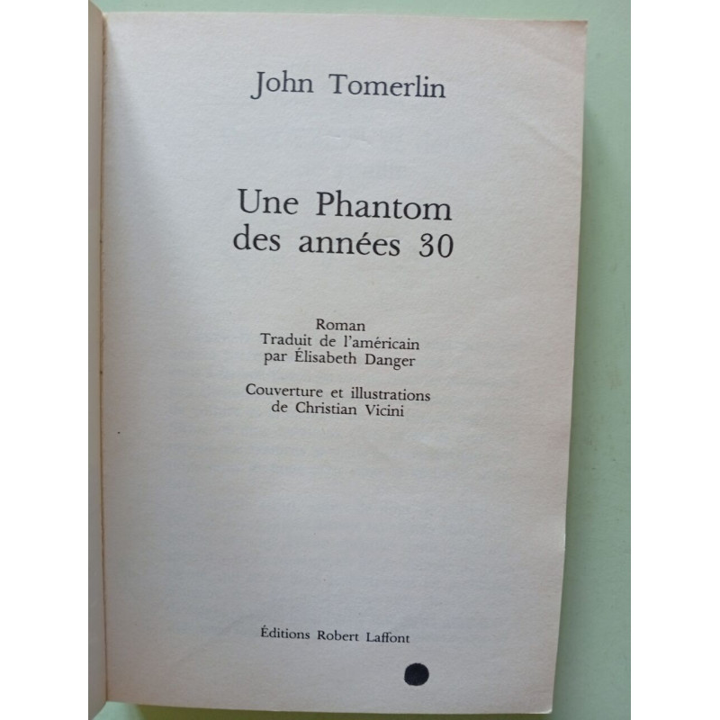 Une phantom des annees 30 : roman (Hjr Poche Jeun.)