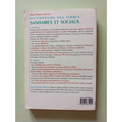 Dictionnaire des termes sanitaires et sociaux
