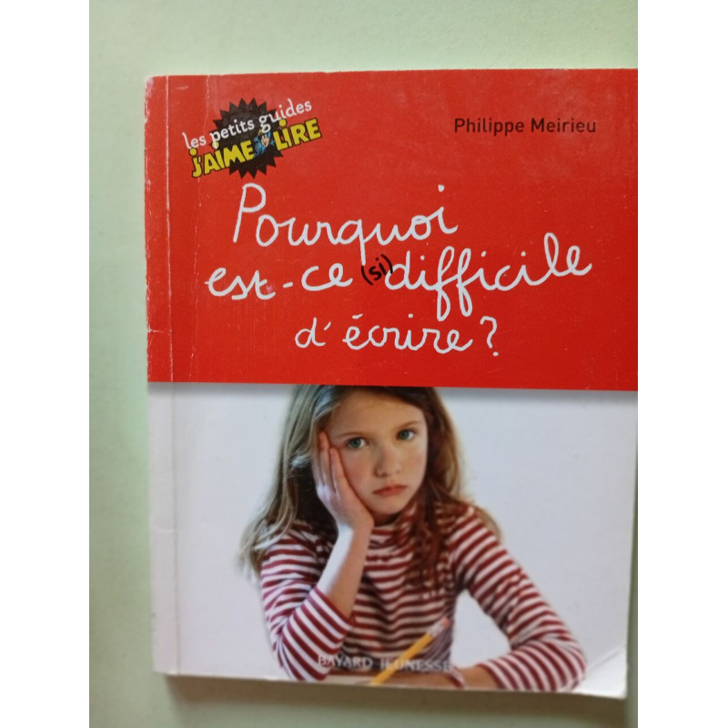 Pourquoi est-ce (si) difficile d'écrire