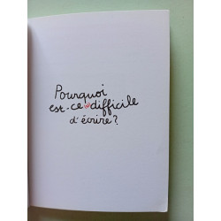 Pourquoi est-ce (si) difficile d'écrire