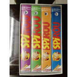 VHS - Spirou 1 a 4