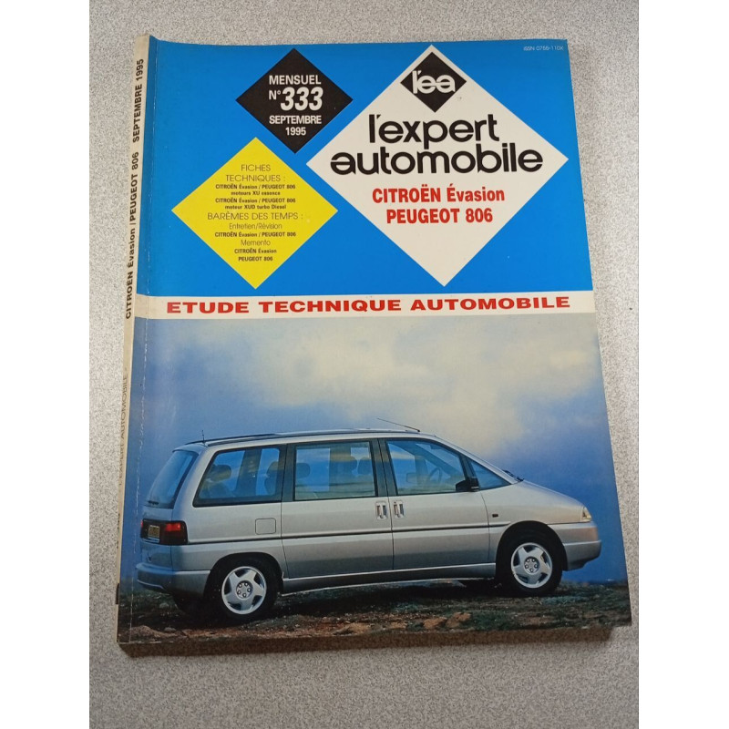 L'expert automobile n°333: Citroën Évasion Peugeot 806