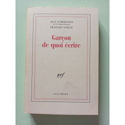 Garçon de quoi écrire