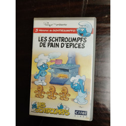VHS - Les Schtroumpfs de pain d'épices