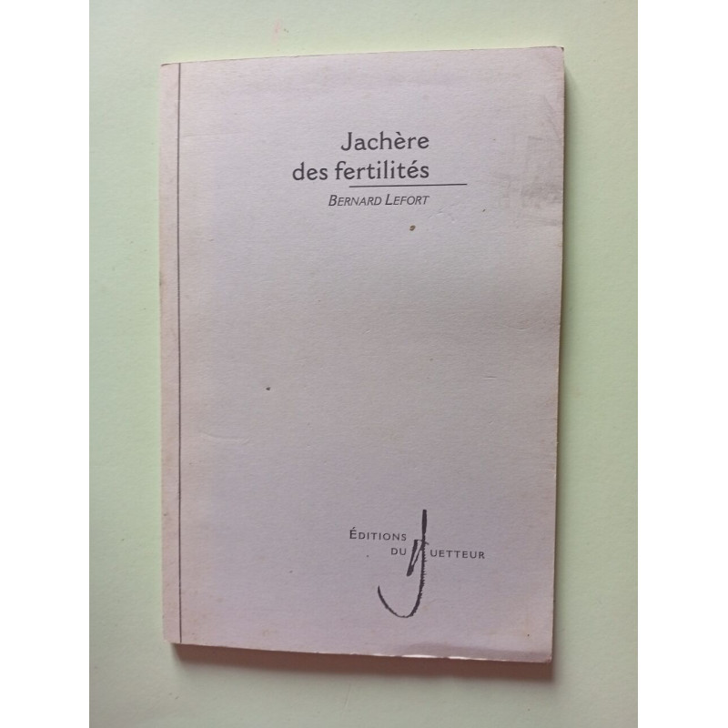 Jachère des fertilités