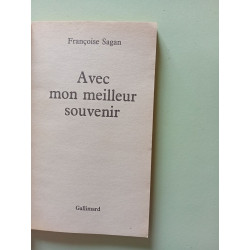 Avec mon meilleur souvenir