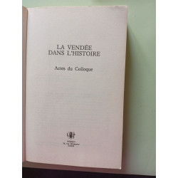 La Vendée dans l'histoire
