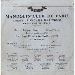 Mandolin' Club De Paris