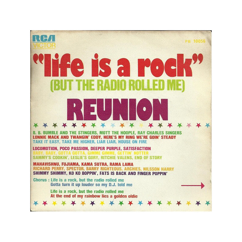 Life Is A Rock (But The Radio Rolled Me)