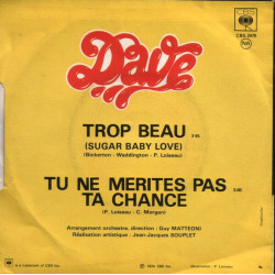 Trop Beau (Sugar Baby Love)