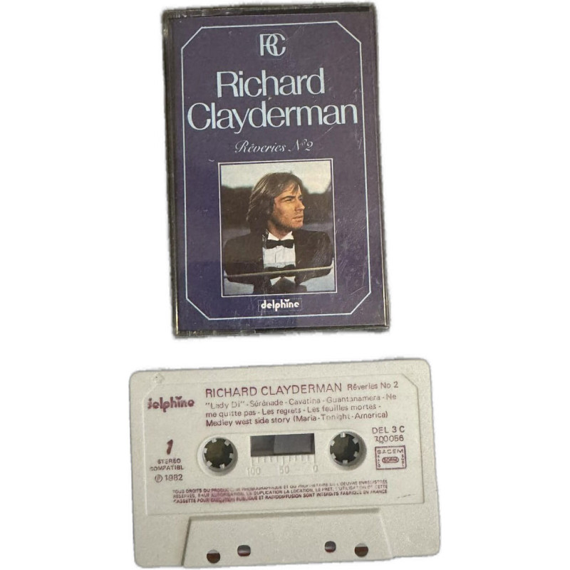K7 Audio : Richard Clayderman - Rêveries N°2