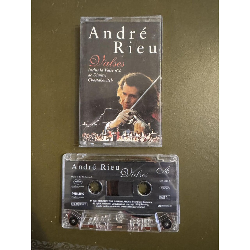 K7 Audio : André Rieu - Valses