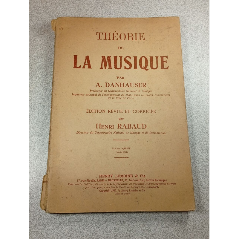 Théorie de la musique