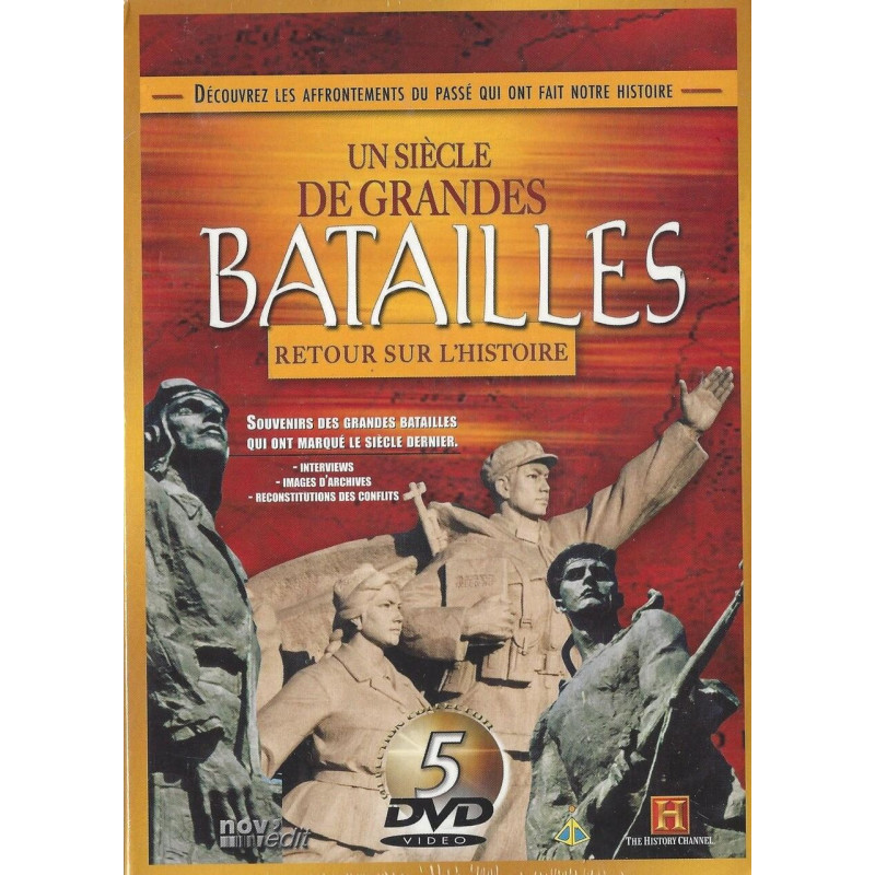 Un siecle de Grandes Battles - 5 DVD