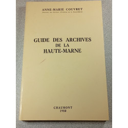 Guide des archives de la Haute-Marne