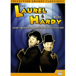 Coffret laurel et hardy : courts-métrages burlesques en solo et en...