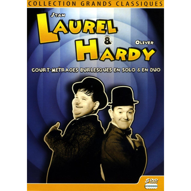 Coffret laurel et hardy : courts-métrages burlesques en solo et en...