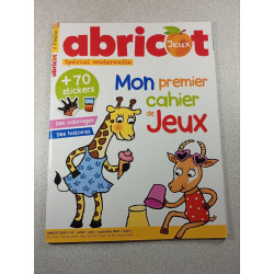 Abricot Jeux n°67 Mon premier cahier de Jeux