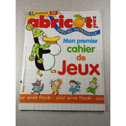 Abricot Jeux n°37 Mon premier cahier de Jeux