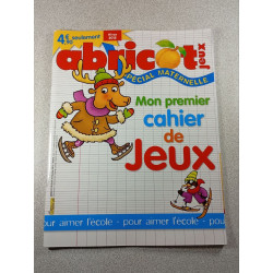 Abricot Jeux n°41 Mon premier cahier de jeux