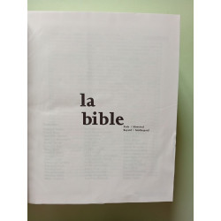 La Bible - Nouvelle traduction