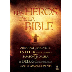 Les Héros de la Bible - Coffret 6 DVD - Neuf sous blister