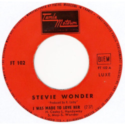 I Was Made To Love Her / Hold Me