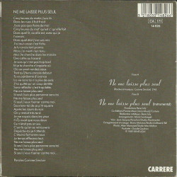 Ne Me Laisse Plus Seul