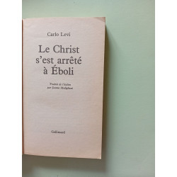 Le Christ s'est arrêté à Eboli