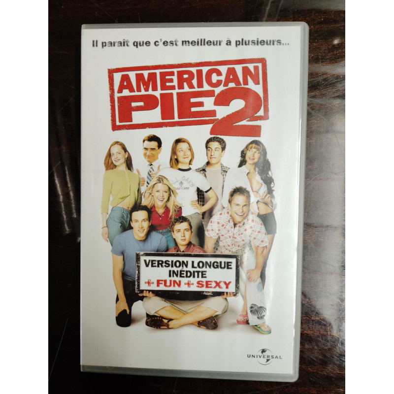 VHS - American Pie 2 version longue inedite +fun+sexy