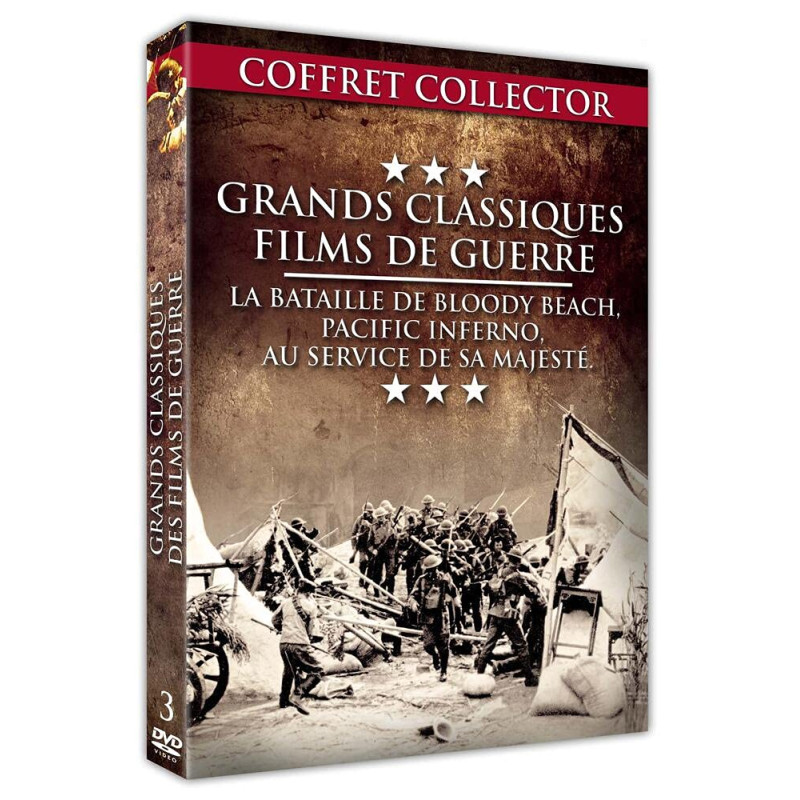 Coffret les grands classiques des films de guerre - Neuf sous blister