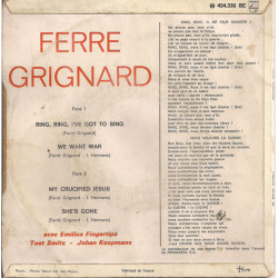 Ring Ring I've Got To Sing