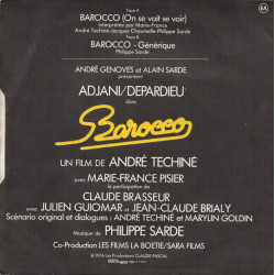Barocco (Extraits De La Bande Originale Du Film De André Téchiné)