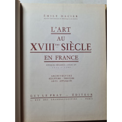 L'Art au XVIIIe Siècle