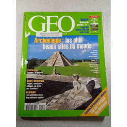 GEO n°254 Archéologie : les plus beaux sites du monde