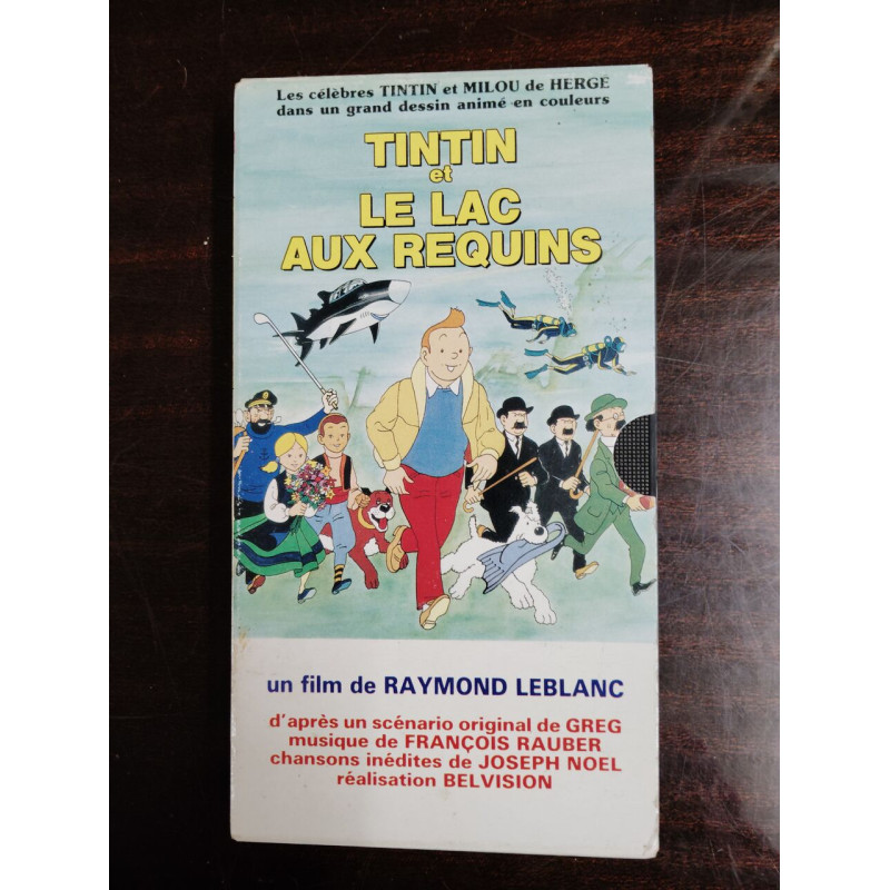 VHS - Tintin et le lac aux requins