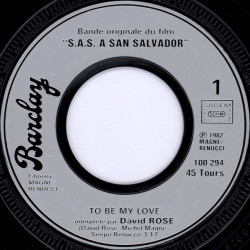 Bande Originale Du Film "S.A.S. A San Salvador"