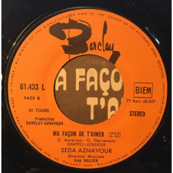 Peut-Etre..! / Ma Façon De T'Aimer