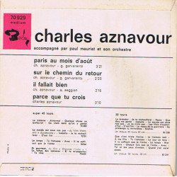 Paris Au Mois D'août