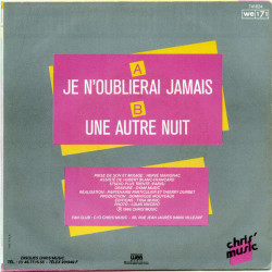 Je N'Oublierai Jamais