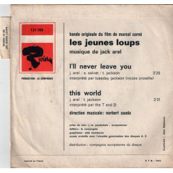 I'll Never Leave You / This World